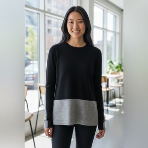 J.Crew with cashmeres women sweater in black Sz M